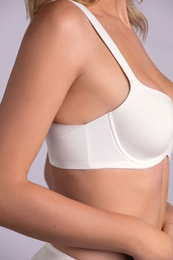 Collection Natural Style - Moulded light padded cup bra and Brief -  Leilieve - Women Underwear Made in Italy since 1961